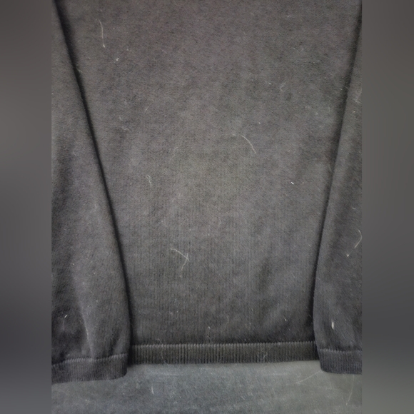 NWT - Silk Blend Ann Taylor Black Sweater - Size L - Picture 5 of 8